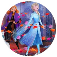 20161d Disc vafa Frozen2 Anna si Elsa  d15cm